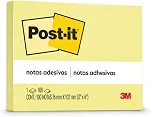 POST-IT 3M Bloco de Notas Adesivas Amarelo 100 Folhas