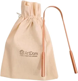 Raspador de Língua 100% Cobre Antibacteriano Mau Hálito