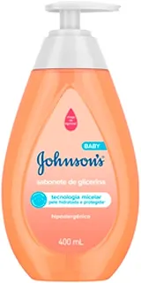 Sabonete Líquido de Glicerina Johnson's Baby, Da Cabeça aos Pés, 400ml