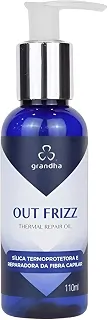 Protetor Térmico Profissional Out Frizz 110ml – Proteção Contra Calor, Controle de Frizz e Brilho Intenso (Out Frizz 110ml)