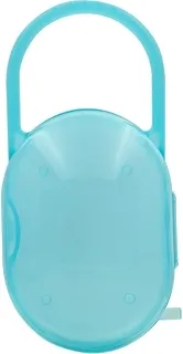 Buba, Porta-Chupetas Com Alça Azul