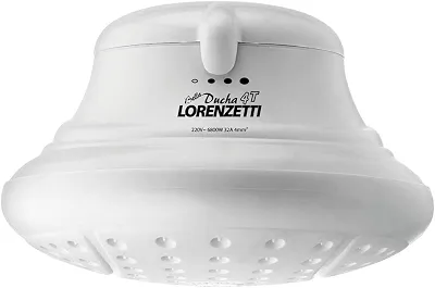 Bella Ducha Ultra 4T 220V 6800W, Lorenzetti, 7531202, Branco, Pequeno