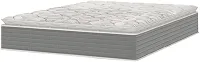 Colchão Casal Molas Ensacadas Pillow Top 138x188x25cm Martino Cinza Umaflex