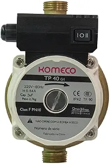 MINIBOMBA DE AGUA TP40 G4 BRONZE 220V KOMECO 60HZ - 120W