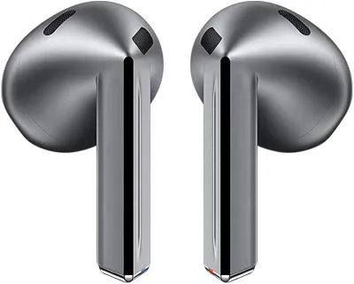 Samsung Galaxy Buds3, Fone de Ouvido sem fio, Cancelamento ativo de Ruído, Galaxy AI - Cinza