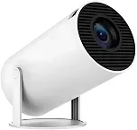 HY300 Projetor Smart Mini Portátil Android WiFi Bluetooth Suporte 4K Full HD 1080p Cinema em Casa 130' Espelhamento Celular HDMI USB Auto Keystone LED 50.000h Home Theater Compacto