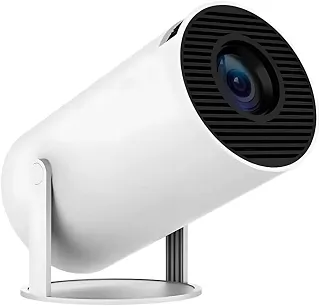 HY300 Projetor Smart Mini Portátil Android WiFi Bluetooth Suporte 4K Full HD 1080p Cinema em Casa 130' Espelhamento Celular HDMI USB Auto Keystone LED 50.000h Home Theater Compacto