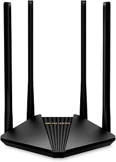 Mercusys MR30G Roteador Wi-Fi 5 AC1200 Dual Band com EasyMesh, 3 Portas Gigabit, 4 Antenas de 5 dBi, MU-MIMO, até 64 Dispositivos e Controle Parental