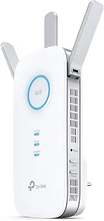 TP-Link RE450 Repetidor de Sinal Wi-Fi 5 AC1750 Dual Band, até 1300 Mbps em 5 GHz, 3 Antenas Externas, EasyMesh, Porta Gigabit, WPS e Access Point