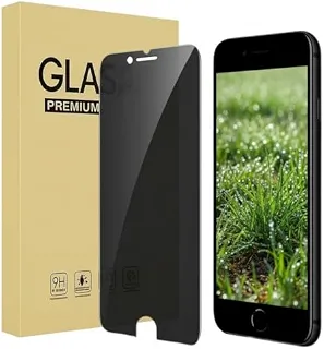 Protetor de tela de privacidade (1 pacote) - vidro temperado antiespião, antiarranhões, sem bolhas para iPhone SE 2020, 8, 7, 6S, 6 (4,7 polegadas)