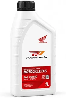Óleo Mineral Compatível com Honda Original Motor 4t 20w50 Cg 150 Titan