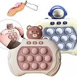 Jogo Fast Push Puzzle Game Pop It Eletrônico Quick Fidget Anti Stress Toys Brinquedo Para Relaxar Adulto e Criança + CHAVEIRO - TBS