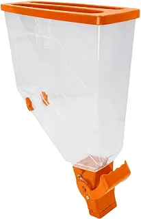 Dispenser de Ração de Parede 35L Transparente