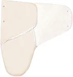 Saco Casulo Swaddle para Bebê 100% Algodão Cor Palha 24x50cm