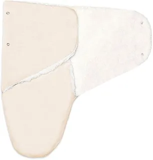 Saco Casulo Swaddle para Bebê 100% Algodão Cor Palha 24x50cm