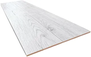 Piso Vinílico Autocolante Amadeirado PVC 5m² Adesivo Antiderrapante Resistente à Umidade (Cinza)
