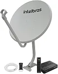 Receptor Digital de TV Via Satélite SAT 800 Preto Intelbras