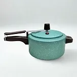 Panela de Pressão Antiaderente 2,5L Menta com Revestimento Teflon Premium 7 Camadas, Alumínio Reforçado, Fechamento Interno