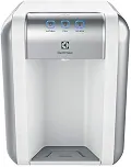 Purificador de Água Gelada Fria e Natural Elétrico Compacto Eletronico placa Electrolux Branco com Painel Touch Bivolt PE11B