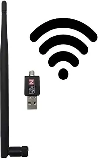 Adaptador Wifi USB 1800Mbps, Dual Band 2.4GHz Para PC e Notebook - Receptor Antena Wireless Compatível Windows Mac Linux