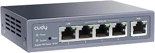 Roteador VPN Multi WAN R700 Com Balanceamento De Carga, Protocolos PPTP, L2TP, WireGuard, OpenVPN, IPsec, Controle De Acesso Avançado E Design Compacto Para Mesa Ou Parede