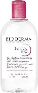 BIODERMA Água Micelar Demaquilante Calmante Sensibio H2O 500ml