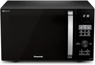 Micro-ondas 30 Litros Panasonic CD89NBRUN com Função Air Fryer, Grill e Convecção Preto 110V