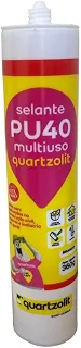 Quartzolit - Selante de PU40 Multiuso, Tubo de 360ml, Cor Branco