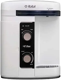 Purificador de Água IBBL E-Due Branco 110V com Água Natural e Gelada para Residência e Escritório