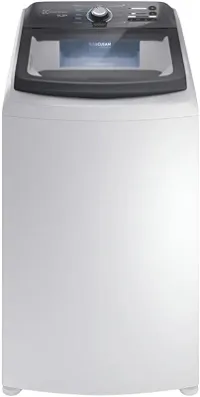 Máquina de Lavar Electrolux 14,5kg Branca Efficient Cesto Inox Jet&Clean 220v LEE15