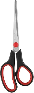 Tesoura Ergonomica Cabo Preto 17Cm-Blister - 100871