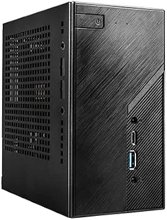ASRock DeskMini X600 USB4 Series Mini-PC | Suporte AMD Ryzen 9000/8000/7000 | DDR5 6400+ | USB4 | PCIe Gen5 M.2 | Tela tripla | Design ultracompacto de 1,92 L