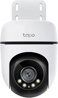 TP-Link Tapo C500 Câmera de Segurança Wi-Fi Externa 360°, Full HD 1080p, Visão Noturna Colorida de Até 30 m, Detecção de Pessoas, IP65, Áudio Bidirecional, Alexa e MicroSD de Até 512 GB