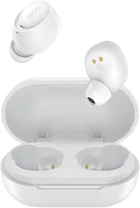 Fone de ouvido Bluetooth QCY T27 Branco, Modelo: BH23QT27A, CERTIFICADO ANATEL Nº:12273-23-03372