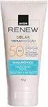 Avon Renew Protetor Solar Facial Tripla Proteção com Acido Hialurônico FPS50 40G