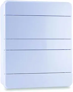 Force Line - Quadro Distribuicao 24 Disjuntores Din Branco - Embutir - [Material] - [Nome Modelo]