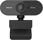 Top 1 Webcam Premium Full HD 1080p com Microfone, USB Plug & Play, Foco Automático Para PC, Notebook, Zoom, Teams, Meet Skype YouTube Discord e Mais – Ideal para Home Office Reuniões e Videochamadas