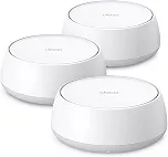 TP-Link Deco BE22 (3 un.) Roteador Mesh Wi-Fi 7 BE3600 Dual Band, Cobertura de até 600 m², Mais de 150 Dispositivos, 2 Portas Gigabit por Unidade, MLO, VPN e Mesh Gerenciado por IA