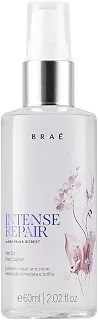 Óleo Para Cabelo Braé Intense Repair 60ml - Sérum Capilar Reparador de Pontas - Brilho Espelhado e Controle de Frizz - Toque Seco e Leve
