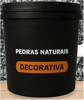 Revestimento Pedra Natural 5kg Efeito Decorativo Para Paredes Calçadas Escadas Áreas Externas(CINZA)