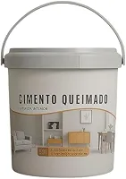Revestimento Cimento Queimado Piso E Parede Pronto Pra Uso 5Kg