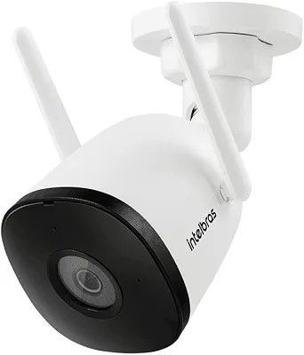 Câmera Inteligente Compatível com Alexa Wi-Fi Full HD iM5 SC Branco Intelbras