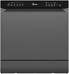 Lava Louças 8 Serviços Cinza Touch Plus Midea 127V