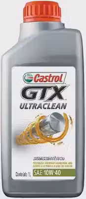 OLEO DE MOTOR 10W40 SN S/SINT. - GTX ULTRACLEAN (CASTROL)