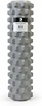 Rolo de Espuma Massagem 45cm x 12,5cm Alta Densidade para Liberação Miofascial Recuperação Muscular e Fisioterapia (Cinza)