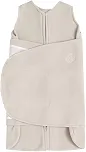 Saco de Dormir Swaddle Cinza em Soft Estação:Outono - Inverno;Tamanho:RN - 0 a 3 meses