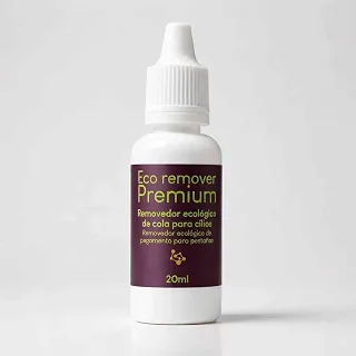 Removedor Zero Ardência para Cola de cianocrilato e cola fria Cilios Posticos (20ml) Majestic