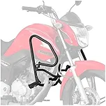 Pro Tork Protetor De Carenagem e Motor Shield Pedaleira Retrátil Honda CG Fan 125 E 150 Honda CG Titan 150 14/ Honda CG Fan E Honda CG Titan 160 15 Preto