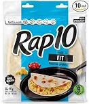 Tortilha FIT, Pão Tipo Wrap Baixo em Gordura, 297g, Sem Gorduras Saturadas
