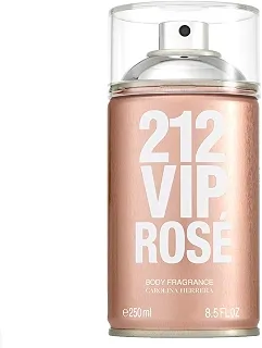 Body Spray 212 Vip Rosé Carolina Herrera 250ml'